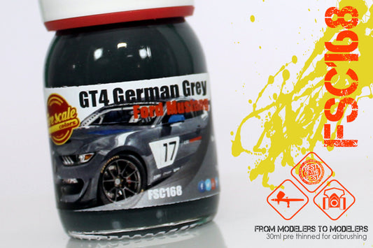 GT4 German Gray Ford Mustang