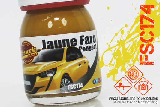 Jaune Faro Peugeot
