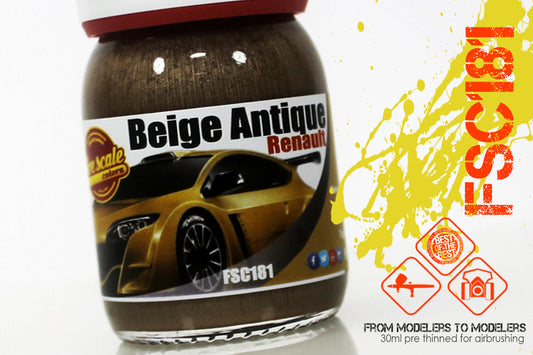 Beige Antique Renault