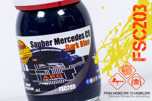 Dark Blue Sauber Mercedes C9