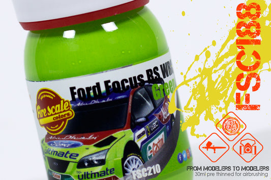 Ford Focus RS WRC Green