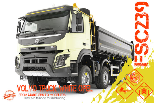 Volvo Truck White Opel