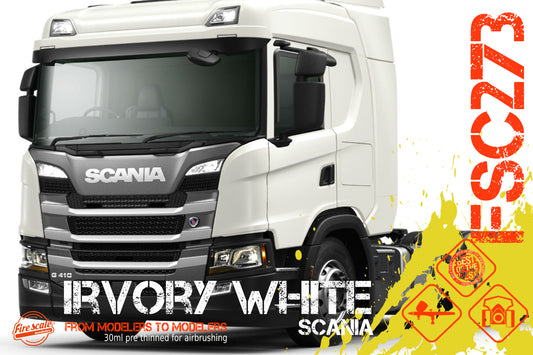 Irvory White Scania