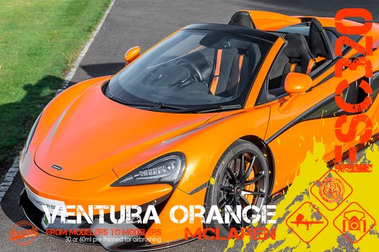 Mclaren Ventura Orange + Base Color