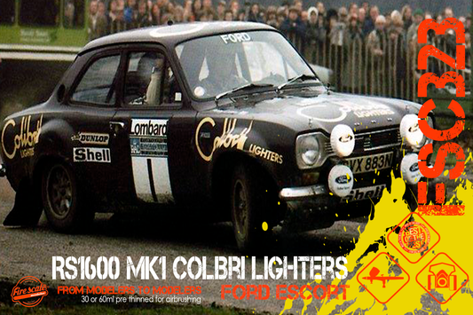 Ford Escort Rs1600 Mk1 Colibri Lighters