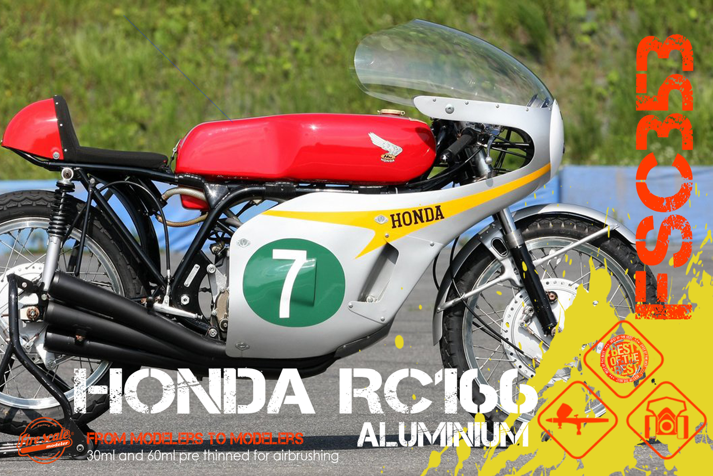 Honda RC166 Aluminium