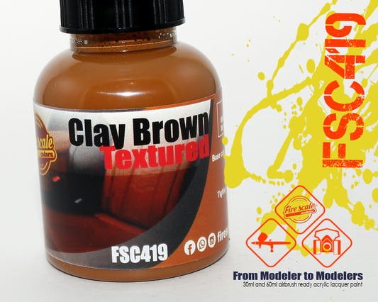 Clay Brown Textured Design