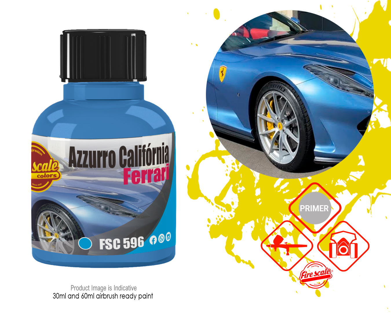 Azzurro Califórnia Ferrari