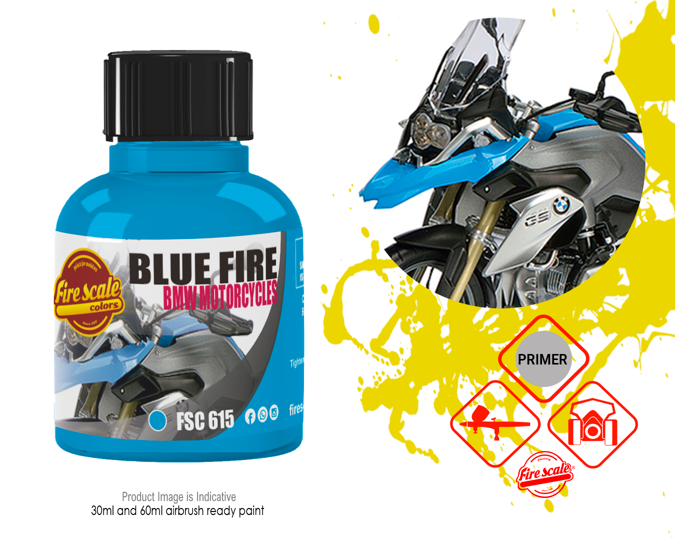 Blue Fire BMW Motorcycles