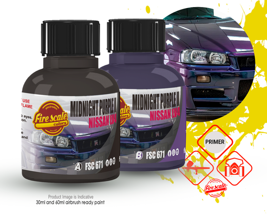 Midnight Purple II Nissan LV4 + Base color
