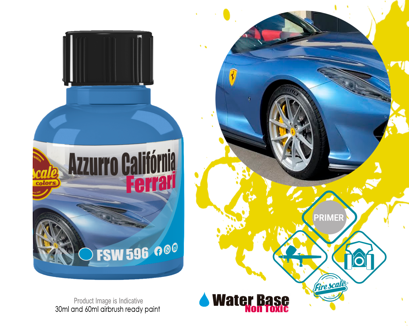 Azzurro Califórnia Ferrari