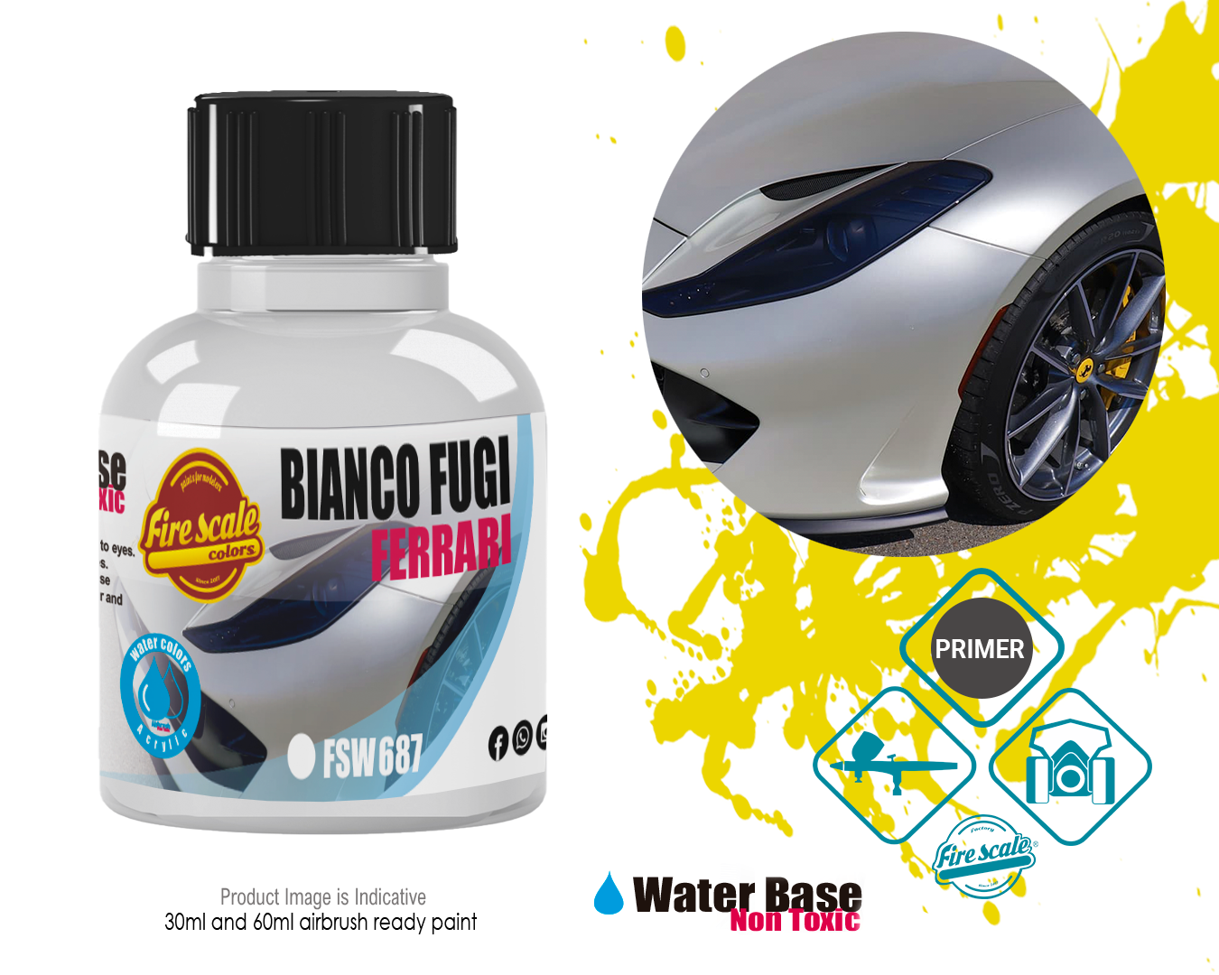 Fugi Bundle Kit Bianco Fugi Ferrari – DModelkits
