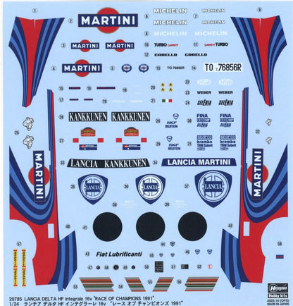 Lancia Delta HF Integrale 16V Martini Lancia - ROC - Race of the Champions 1991