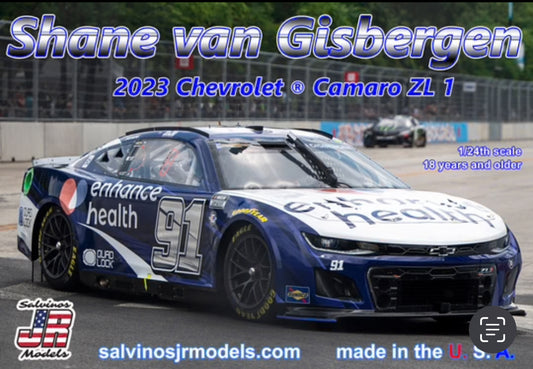 CHEVROLET CAMARO ZL1 NASCAR 2023 - SHANE VAN GISBERGEN - ENHANCE HEALTH - NASCAR 2023