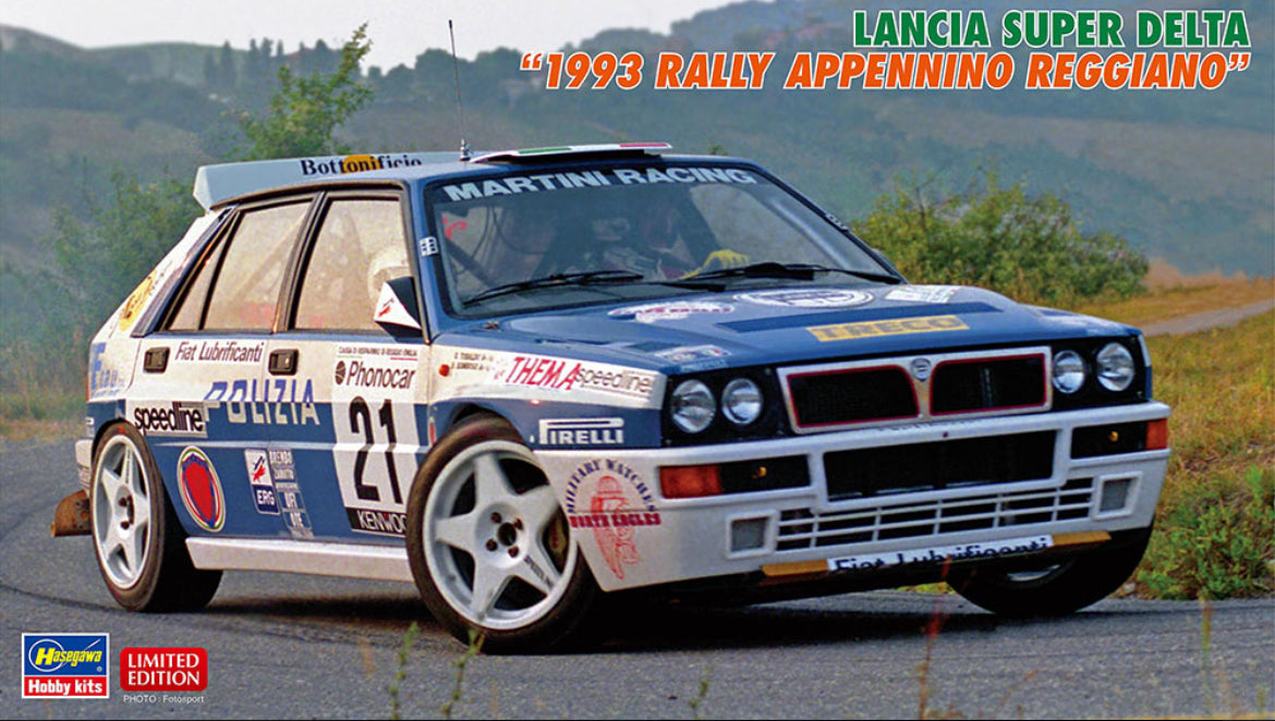 LANCIA SUPER DELTA - POLIZIA - APPENNINO REGGIANO RALLY 1993