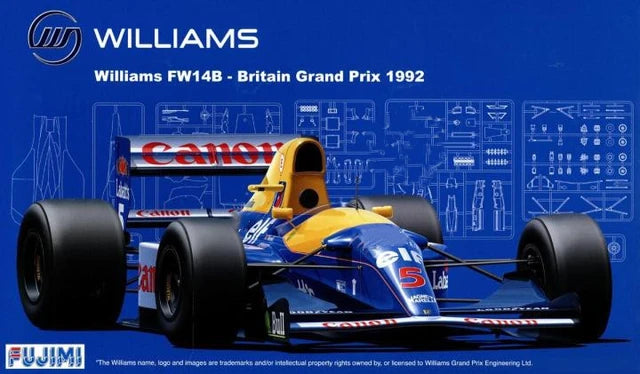 WILLIAMS FW14B - BRITISH GRAND PRIX F1 1992