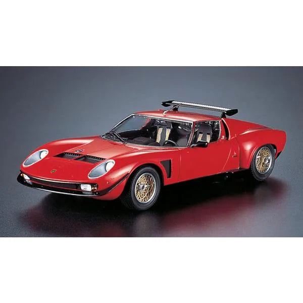 Lamborghini Jota SVR with Female figure