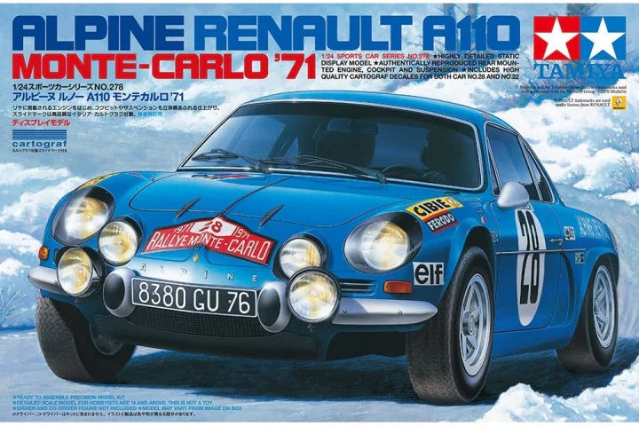 ALPINE RENAULT A110 - RALLY MONTE CARLO 1971