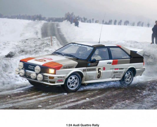 AUDI QUATTRO RALLY - RALLY MONTE CARLO 1981