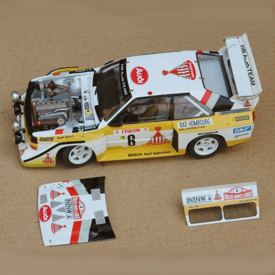 Ottomobile 1:12 Audi Quattro S1 #2 Rallye Monte Carlo 1986 Röhrl Ottomobile 1:12 Audi Quattro S1 #2 Rallye Monte Carlo 1986 Röhrl