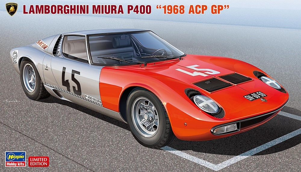 LAMBORGHINI MIURA P400 - ACP GRAND PRIX 1968 - MARIO CABRAL