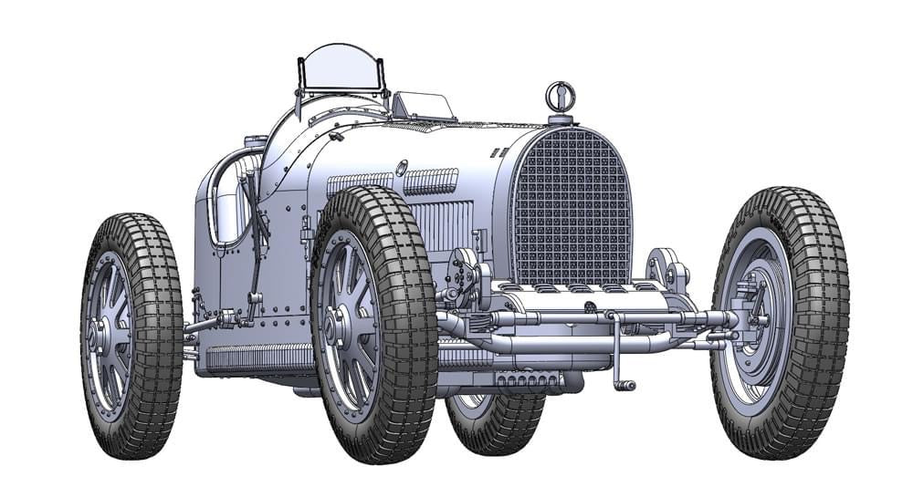 BUGATTI TYPE 35B - GRAND PRIX DE MONACO 1929 ET 1930 F1