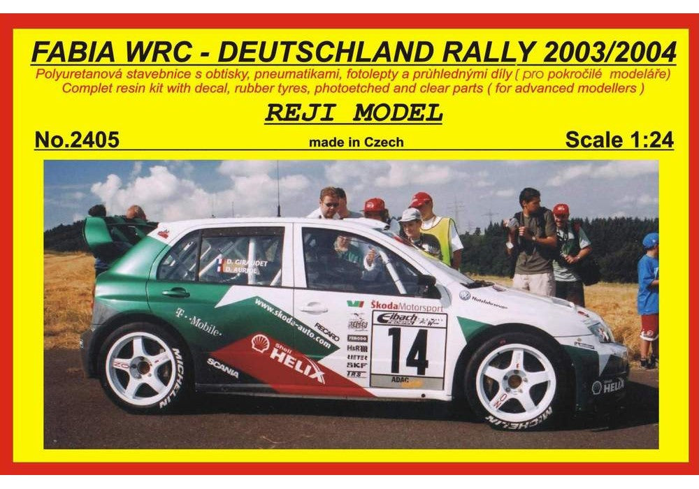 SKODA FABIA WRC - RALLYE D'ALLEMAGNE 2003/2004 