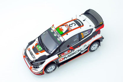 DECALS FORD FIESTA WRC DMACK TEAM - RALLY MONTE CARLO 2017