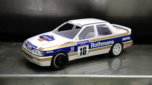 DECALS FORD SIERRA COSWORTH 4X4 BOS RACING - ROTHMANS - RALLY DU VAR 1991