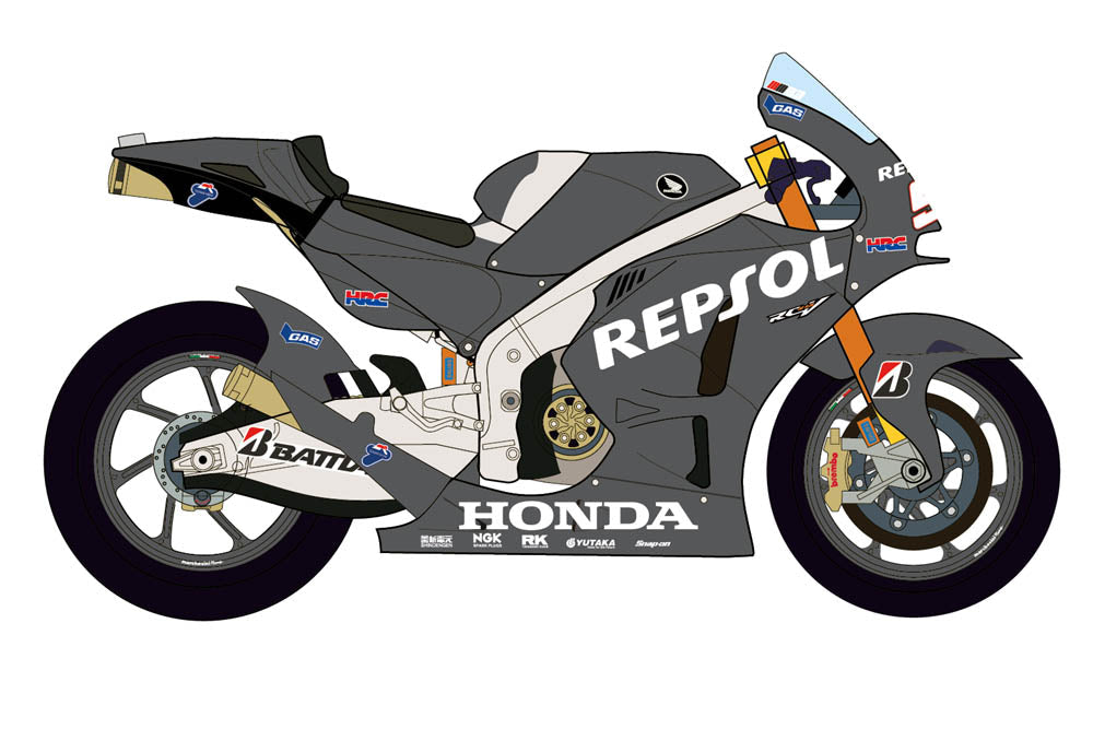 Marquez 93 Decals Set – 20 Laminated Stickers – Repsol Honda Style