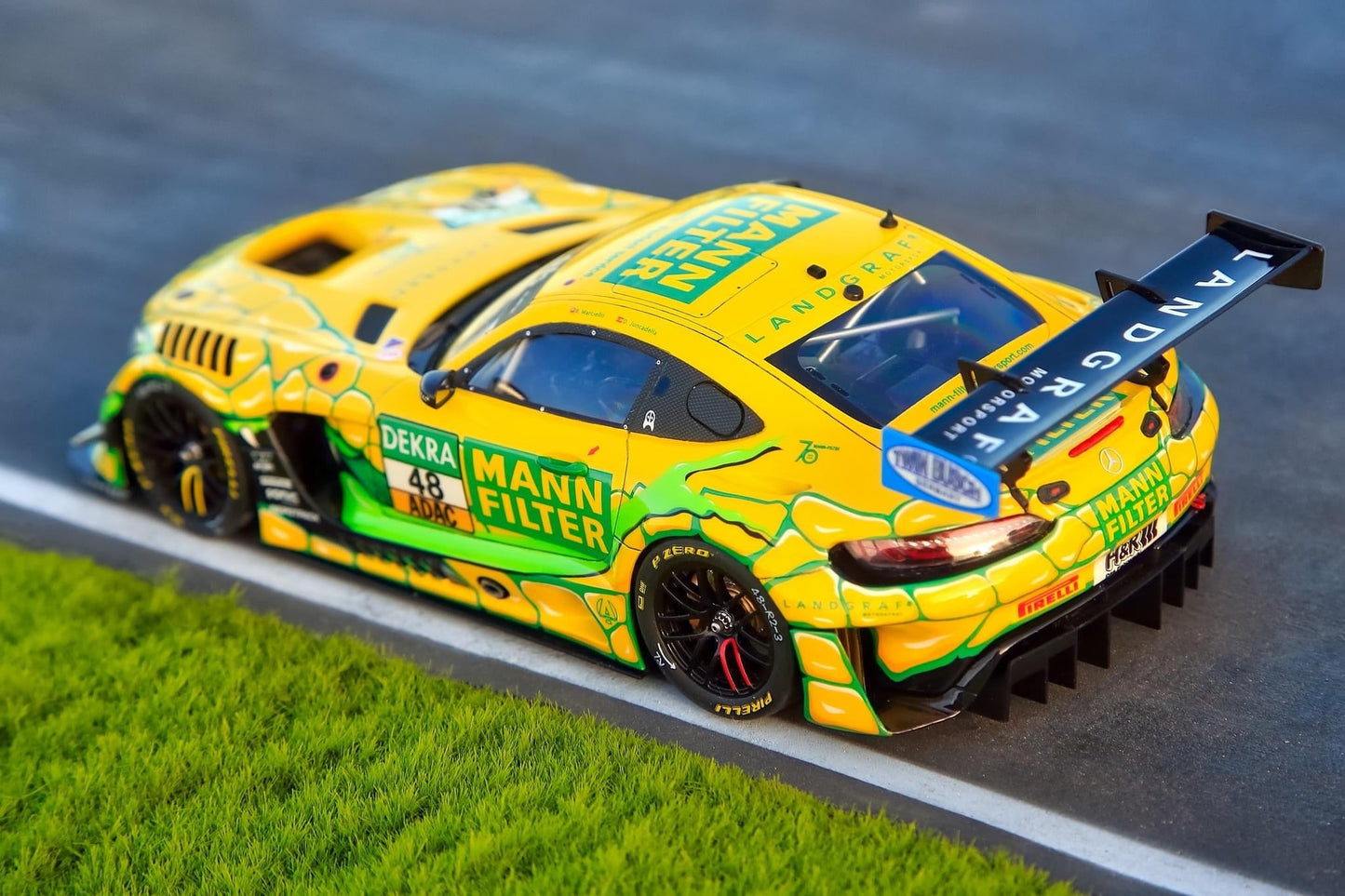 DECALS MERCEDES BENZ AMG GT3 - MANN-FILTER - ADAC GT MASTERS 2022