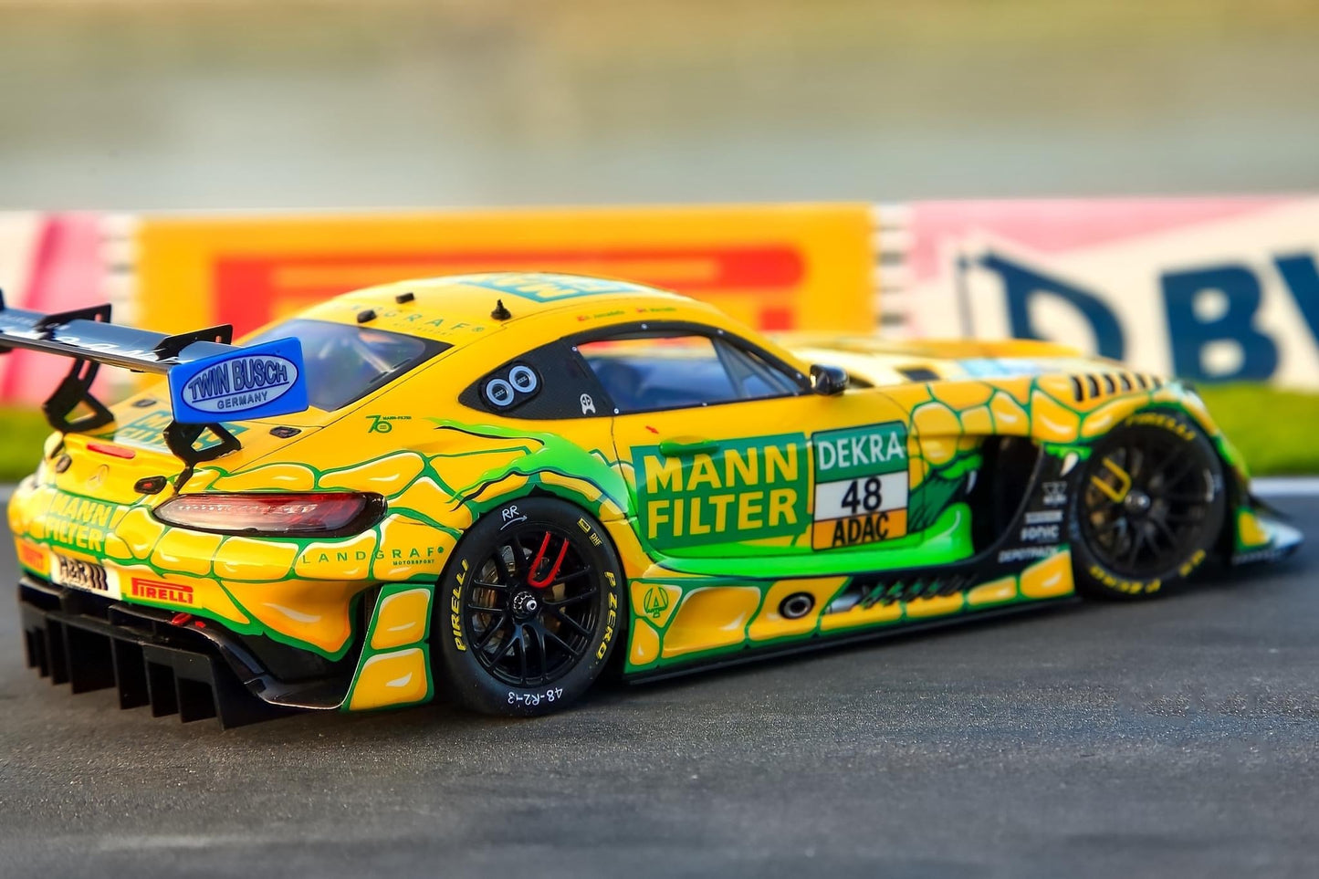 DECALS MERCEDES BENZ AMG GT3 - MANN-FILTER - ADAC GT MASTERS 2022