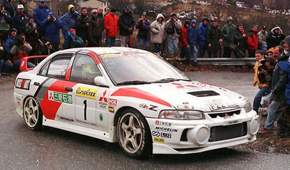 DECALS MITSUBISHI LANCER EVO IV - RALLY MONTE CARLO 1997 AND 1998