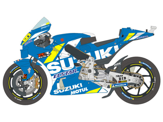DECALS SUZUKI GSX-RR ECSTAR TEAM - MOTUL - MOTO GP 2020