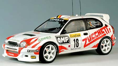 DECALS TOYOTA COROLLA WRC ZUCCHETTI - RALLY MONTE CARLO 2000