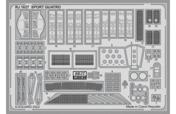 CONFIGURATION DÉTAILLÉE AUDI QUATTRO S1