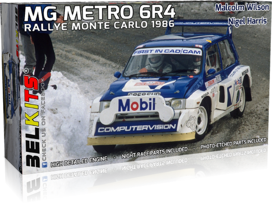 MG METRO 6R4 GR. B - RALLY MONTE CARLO 1986