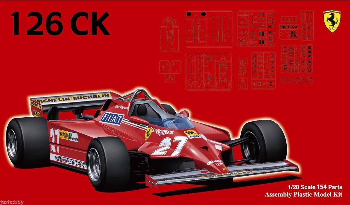 FERRARI 126 CK - FORMULE 1 - 1981