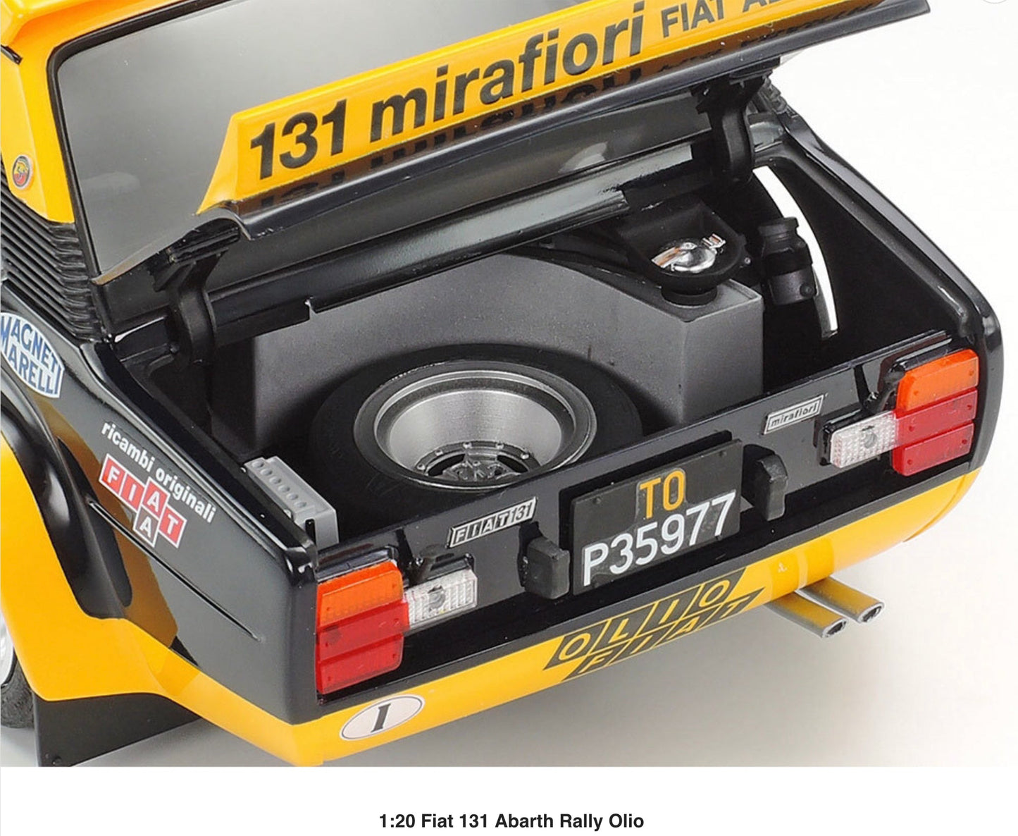 FIAT 131 ABARTH -OLIO FIAT - RALLY PORTUGAL 1977