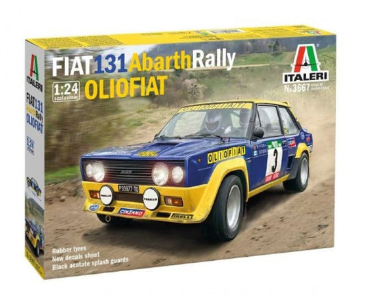 FIAT 131 ABARTH RALLYE - OLIO FIAT - RALLYE PORTUGAL VINHO DO PORTO 1977 