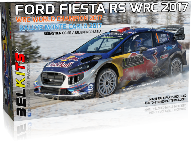 FORD FIESTA RS WRC 2017 - RALLY MONTE CARLO