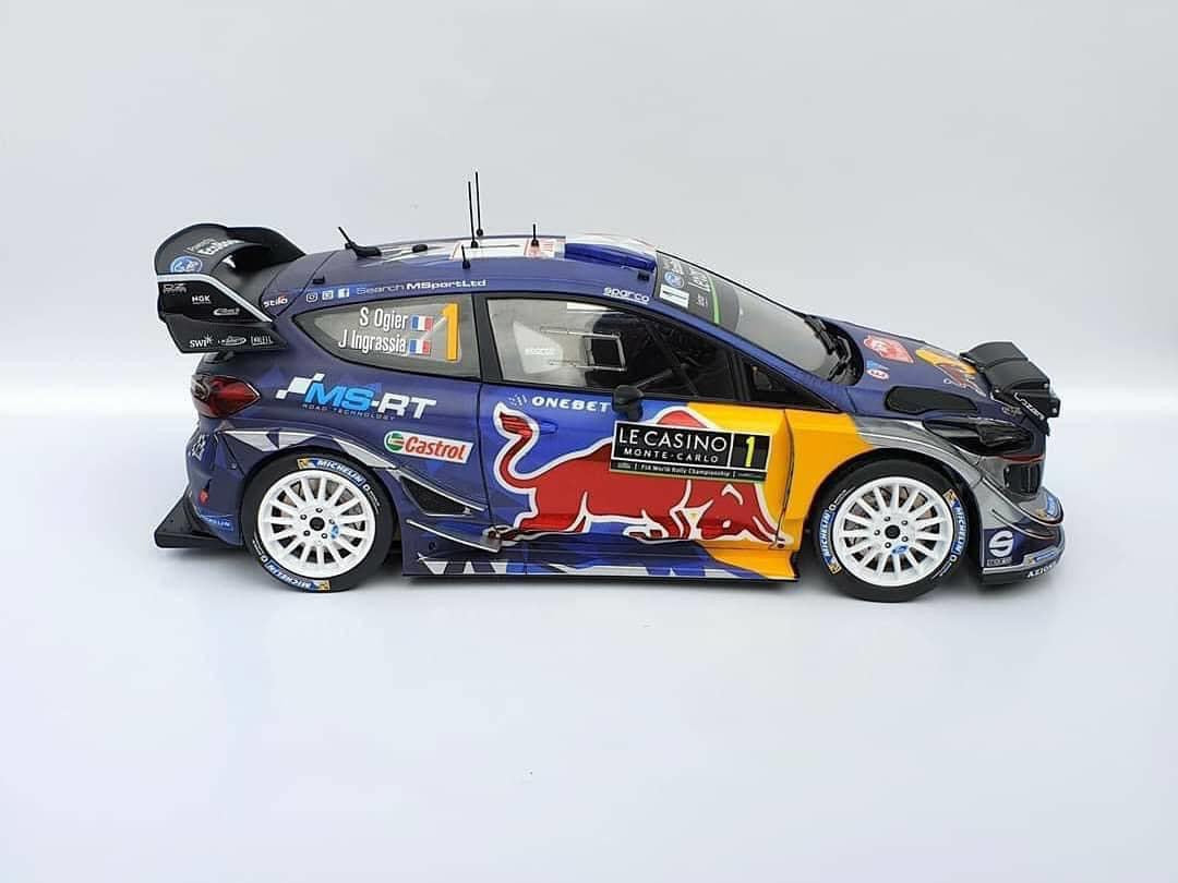 FORD FIESTA RS WRC 2017 - RALLYE MONTE CARLO 