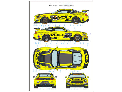 FORD MUSTANG GT4 VOLT RACING TEAM - IMSA ROAD AMERICA 2018