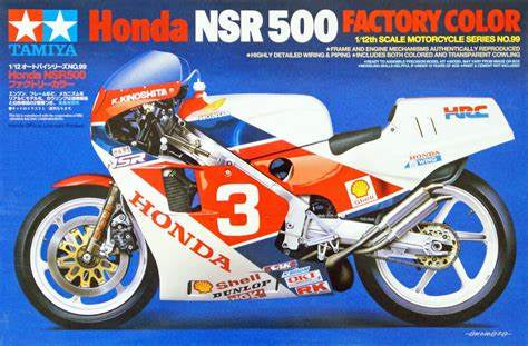 HONDA NSR 500 COULEUR D'USINE - CHAMPIONNAT DE COURSE SUR ROUTE DU JAPON 500CC 1986 