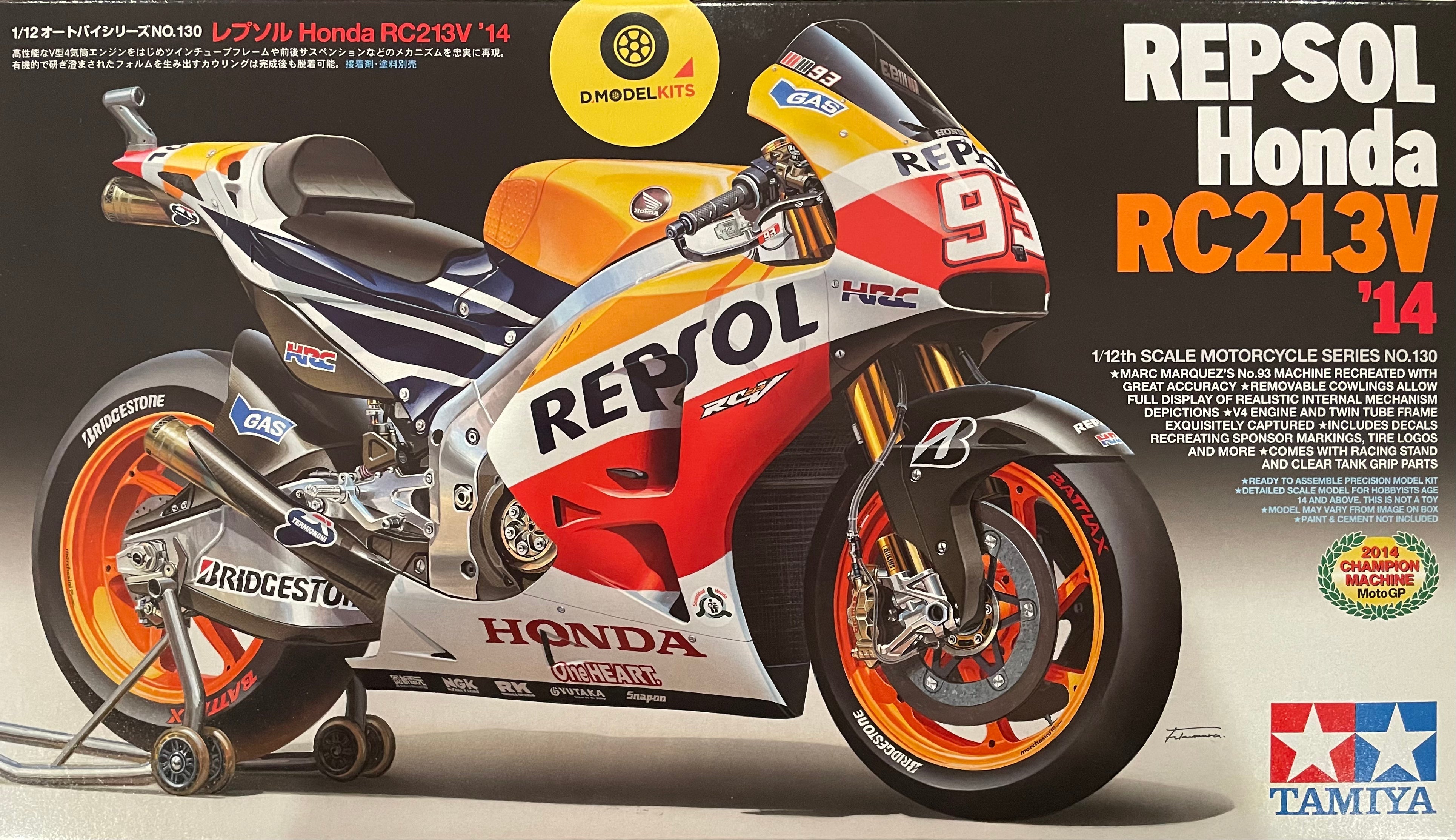 HONDA RC213V REPSOL - MOTO GP 2014 – DModelkits