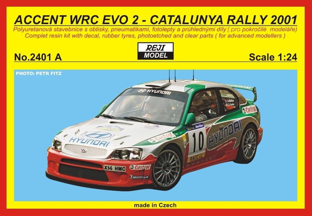 HYUNDAI ACCENT WRC EVO 2 - RALLYE DE CATALOGNE 2001 