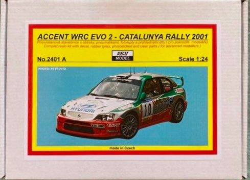 HYUNDAI ACCENT WRC EVO 2 - RALLYE DE CATALOGNE 2001 