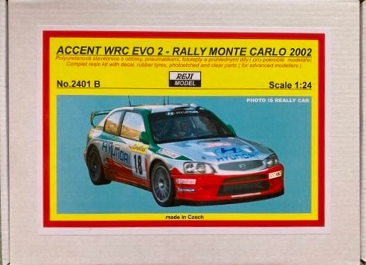 HYUNDAI ACCENT WRC EVO 2 - RALLY MONTE CARLO 2002