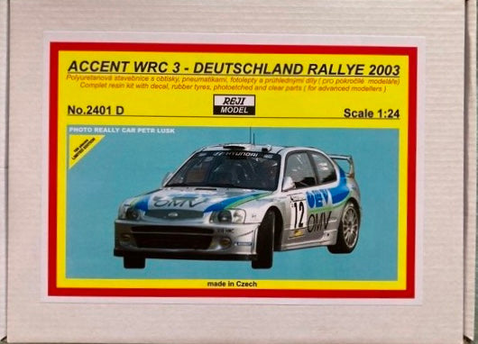 HYUNDAI ACCENT WRC EVO 3 OMV - DEUTSCHLAND RALLY 2003