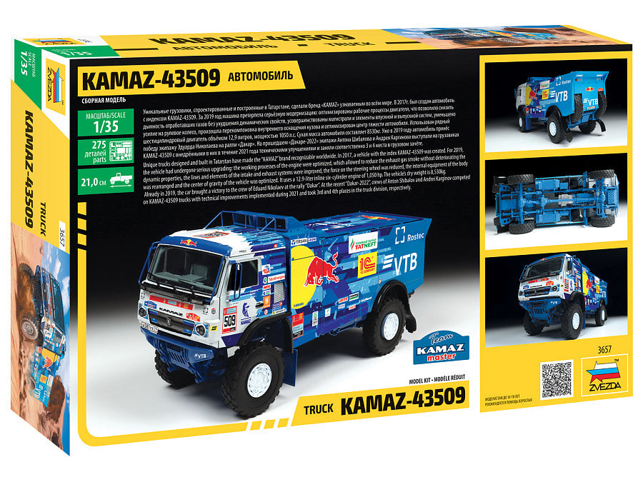 KAMAZ MASTER 43509 RED BULL - RALLYE DAKAR 2022